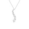 Picture of 1.5 Ct Lab-Grown Round Diamond Fashion Pendant in Solid Gold With 18 Inch Chain