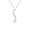 Picture of 1.5 Ct Lab-Grown Round Diamond Fashion Pendant in Solid Gold With 18 Inch Chain