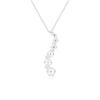 Picture of 1.5 Ct Lab-Grown Round Diamond Fashion Pendant in Solid Gold With 18 Inch Chain