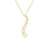 Picture of 1.5 Ct Lab-Grown Round Diamond Fashion Pendant in Solid Gold With 18 Inch Chain