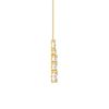 Picture of 2.1 Ct Lab-Grown Round Diamond Fashion Pendant in Solid Gold With 18 Inch Chain