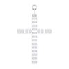 Picture of 4.2 Ct Lab-Grown Emerald Diamond Fashion Pendant in Solid Gold With 18 Inch Chain