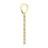 Picture of 2.3 Ct Lab-Grown Emerald Diamond Fashion Pendant in Solid Gold With 18 Inch Chain