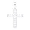 Picture of 2.3 Ct Lab-Grown Emerald Diamond Fashion Pendant in Solid Gold With 18 Inch Chain