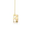 Picture of 1.5 Ct Lab-Grown Pear Diamond Solitaire Pendant in Solid Gold With 18 Inch Chain