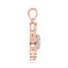 Picture of 1.5 Ct Lab-Grown Round Diamond Fashion Pendant in Solid Gold With 18 Inch Chain
