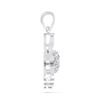 Picture of 1.5 Ct Lab-Grown Round Diamond Fashion Pendant in Solid Gold With 18 Inch Chain