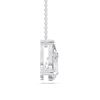 Picture of 1.00 Ct Lab-Grown Pear Diamond Solitaire Pendant in Solid Gold With 18 Inch Chain