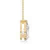 Picture of 1.00 Ct Lab-Grown Pear Diamond Solitaire Pendant in Solid Gold With 18 Inch Chain