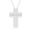 Picture of 1.00 Ct Lab-Grown Round Diamond Fashion Pendant in Solid Gold With 18 Inch Chain