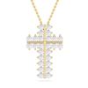 Picture of 1.00 Ct Lab-Grown Round Diamond Fashion Pendant in Solid Gold With 18 Inch Chain