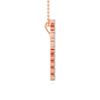 Picture of 1.00 Ct Lab-Grown Round Diamond Fashion Pendant in Solid Gold With 18 Inch Chain