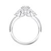 Picture of 2.72 Ct Lab-Grown Diamond 3-Stone Ring  in Solid Gold For Women