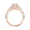 Picture of 2.72 Ct Lab-Grown Diamond 3-Stone Ring  in Solid Gold For Women