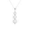 Picture of 1.50 Ct Lab-Grown Round Diamond Pendant in Solid Gold With 18 Inch Chain