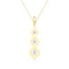 Picture of 1.50 Ct Lab-Grown Round Diamond Pendant in Solid Gold With 18 Inch Chain