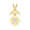 Picture of 0.17 Ct Lab-Grown Round Diamond Fashion Pendant in Solid Gold With 18 Inch Chain