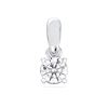 Picture of 0.3 Ct Lab-Grown Round Diamond Solitaire Pendant in Solid Gold With 18 Inch Chain