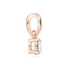 Picture of 0.3 Ct Lab-Grown Round Diamond Solitaire Pendant in Solid Gold With 18 Inch Chain