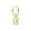 Picture of 0.3 Ct Lab-Grown Round Diamond Solitaire Pendant in Solid Gold With 18 Inch Chain