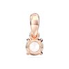 Picture of 0.3 Ct Lab-Grown Round Diamond Solitaire Pendant in Solid Gold With 18 Inch Chain