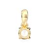 Picture of 0.3 Ct Lab-Grown Round Diamond Solitaire Pendant in Solid Gold With 18 Inch Chain