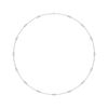 Picture of Round Brilliant Cut 1.09 Ct Lab Grown Diamond Fashion Necklace with 18 Inch Chain