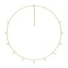Picture of 2.9 Ct Multi Lab Grown Diamond Fashion Necklace with 18 Inch Chain