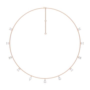 Picture of 3.8 Ct Multi Lab Grown Diamond Fashion Necklace with 18 Inch Chain