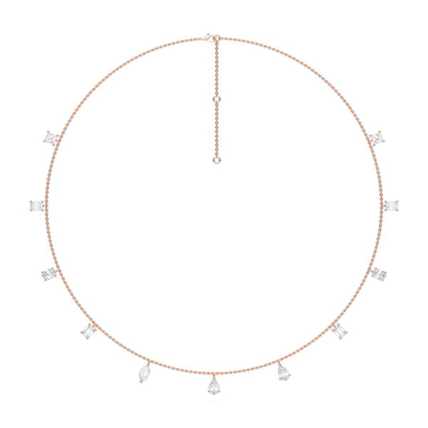 Picture of 3.8 Ct Multi Lab Grown Diamond Fashion Necklace with 18 Inch Chain