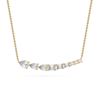 Picture of 2.8 Ct Lab-Grown Multi Diamond Fashion Pendant in Solid Gold With 18 Inch Chain