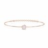 Picture of 0.60 Ct Round Brilliant Cut Lab Grown Diamond 7 inch Chain Bracelet