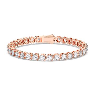 Picture of 7.00 Ct Round Brilliant Cut Lab Grown Diamond 6.5 inch Tennis Bracelet