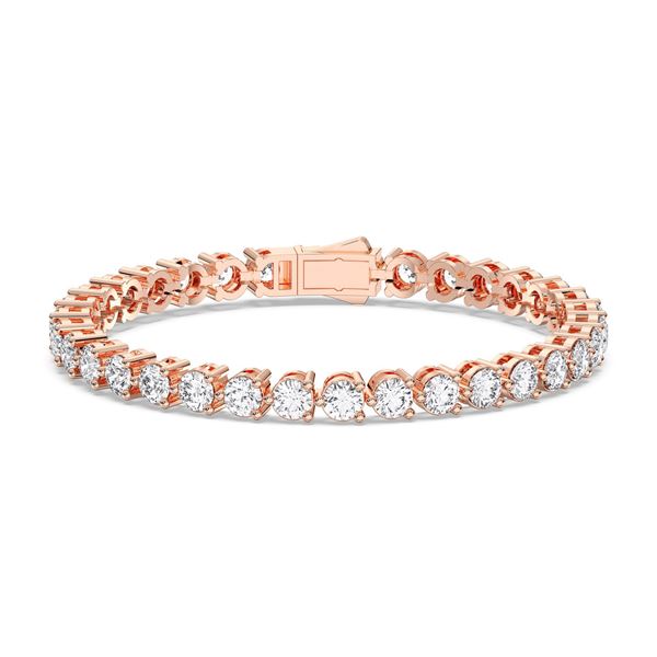 Picture of 7.00 Ct Round Brilliant Cut Lab Grown Diamond 6.5 inch Tennis Bracelet