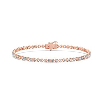 Picture of 5.00 Ct Round Brilliant Cut Lab Grown Diamond 7.5 inch Tennis Bracelet