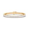 Picture of 10.00 Ct Emerald Cut Lab Grown Diamond 7 inch Tennis Bracelet