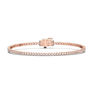 Picture of 1.00 Ct Round Brilliant Cut Lab Grown Diamond 7 inch Tennis Bracelet