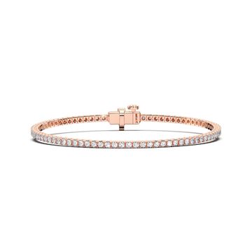 Picture of 2.03 Ct Round Brilliant Cut Lab Grown Diamond 7 inch Tennis Bracelet