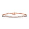 Picture of 3.00 Ct Round Brilliant Cut Lab Grown Diamond 7 inch Tennis Bracelet