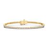 Picture of 3.00 Ct Round Brilliant Cut Lab Grown Diamond 7 inch Tennis Bracelet
