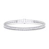 Picture of 6.80 Ct Emerald Cut Lab Grown Diamond 7 inch Tennis Bracelet
