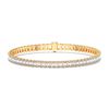 Picture of 6.80 Ct Emerald Cut Lab Grown Diamond 7 inch Tennis Bracelet