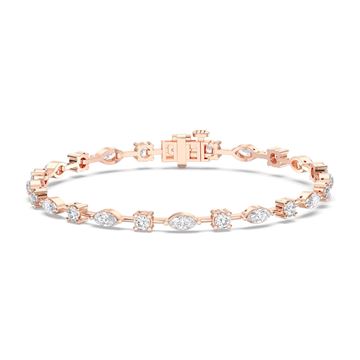 Picture of 3.97 Ct Multi Lab Grown Diamond 7 inch Tennis Bracelet