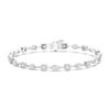 Picture of 3.97 Ct Multi Lab Grown Diamond 7 inch Tennis Bracelet