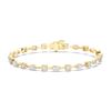 Picture of 3.97 Ct Multi Lab Grown Diamond 7 inch Tennis Bracelet