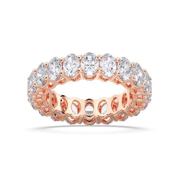 Picture of 5.00 Ct Lab-Grown Diamond in Solid Gold For Women