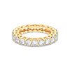 Picture of 3.00 Ct Round Cut Lab-Grown Diamond Eternity Wedding Band in Solid Gold For Women