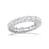 Picture of 3.00 Ct Round Cut Lab-Grown Diamond Eternity Wedding Band in Solid Gold For Women