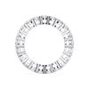 Picture of 3.00 Ct Round Cut Lab-Grown Diamond Eternity Wedding Band in Solid Gold For Women