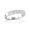 Picture of 1.00 Ct Oval Cut Lab-Grown Diamond Half Eternity in Solid Gold For Women